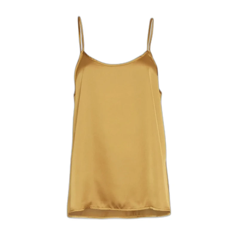 Image of moss copenhagen Womens tank top Moss Copenhagen Jeanita Beige Female M