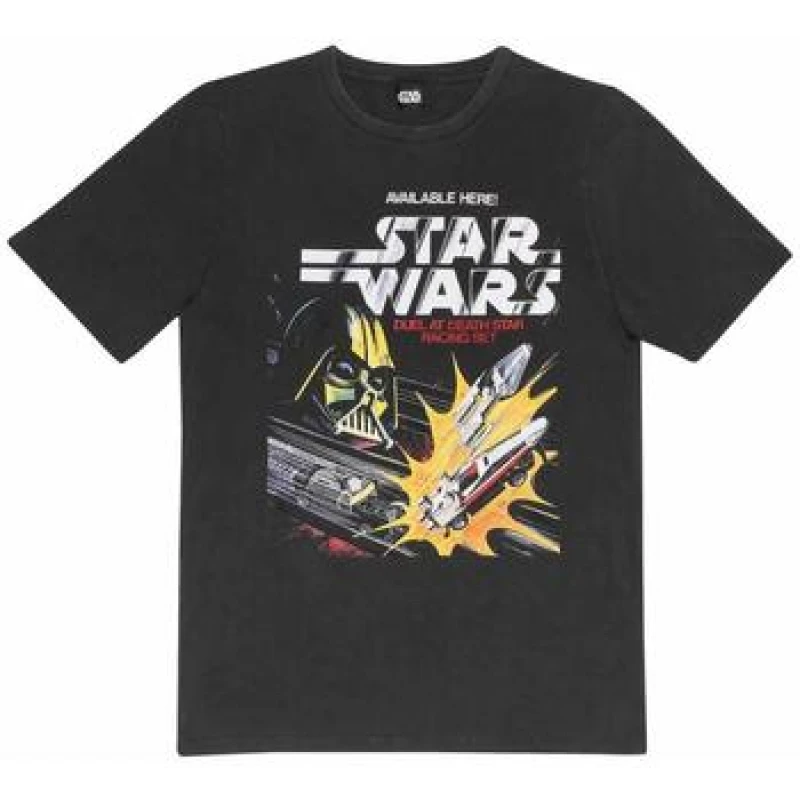 Image of Star Wars Star Wars Men Racing Set T-Shirt in Black Size: Small Black S Male 5063425190485