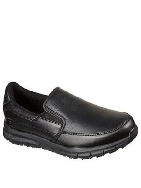Image of Skechers Nampa Annod Womens Work Shoes Black Size 6