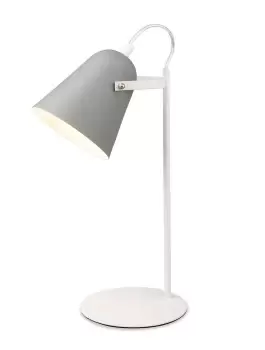 Image of Bella Modern Desk Table Lamp Grey