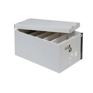 Image of 5 Star Lever Arch Module for 6 Files Grey Pack of 5