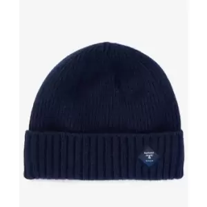 Image of Barbour Beacon Framwell Beanie Hat - Blue