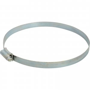 Image of Faithfull Zinc Plated Hose Clips 120mm - 150mm Pack of 1