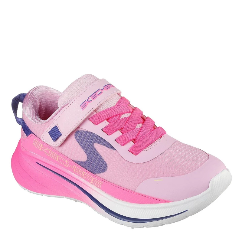 Image of Skechers Gore And Strap Sneaker W Mono Mesh Runners Girls Pink female C12 (30)
