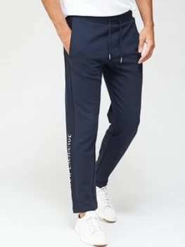 Image of Armani Exchange Panel Logo Jogging Pants Navy Size XS Men