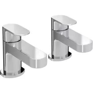 Image of Frenzy Basin Taps Pair - Chrome - Bristan