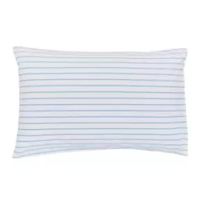 Image of Joules Hallaton Floral 100% Cotton Standard Pillowcase Pair MultiColoured