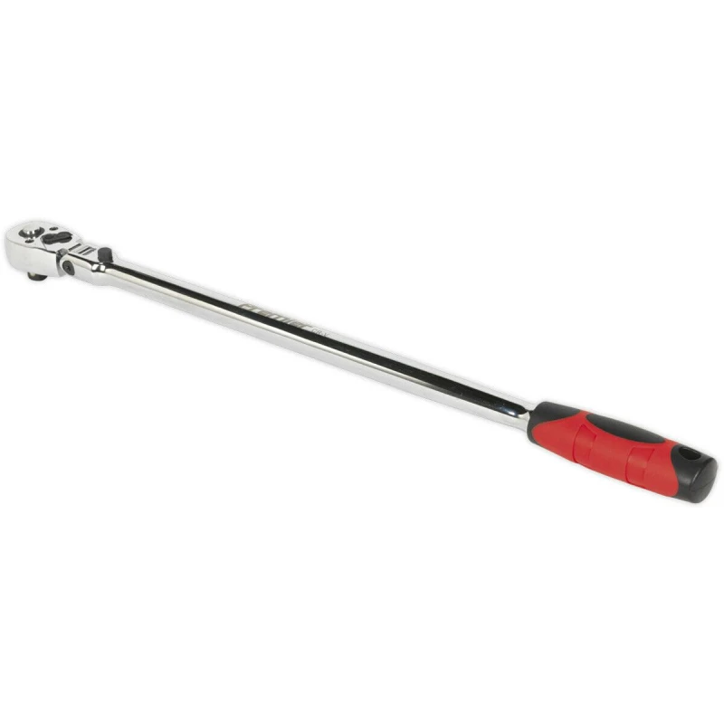 Image of Loops 455mm Extra-Long Flexi-Head Ratchet Wrench - 3/8" Sq Drive - 72-Tooth Pear Head Multi