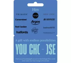 Image of YOU CHOOSE Him Digital Gift Card - £25