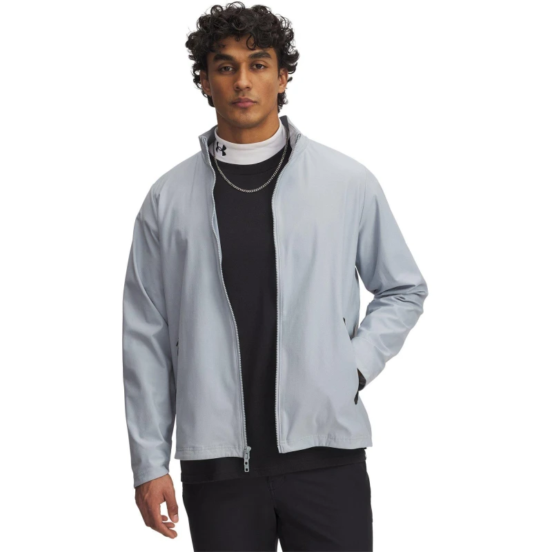 Image of Under Armour Mens Unstop Zip Hoodie Blue male S