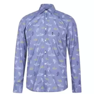 Image of Boss Boss Relegant Shirt - Blue