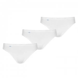 Image of Sloggi 3 Pack Tai Briefs - White 0003