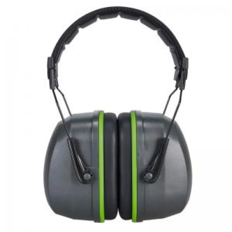 Image of Portwest Premium Padded Ear Defenders PS46GRR Colour: Grey