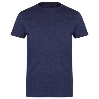 Image of Howick Crew Neck T-Shirt - Indigo Marl