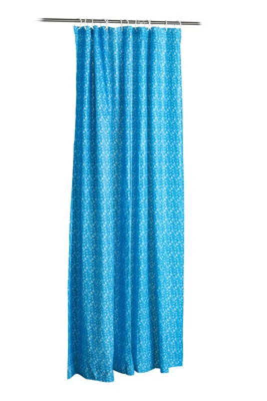 Image of Premier Housewares Blue Shower Curtain Blue