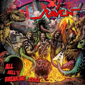 Image of Raven All hell's breaking loose CD multicolor