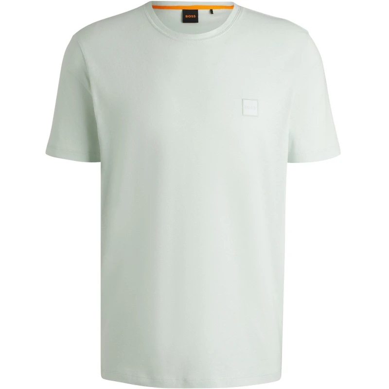 Image of Boss Mens HBO Tales T-Shirt, Premium Cotton Open Blue male S