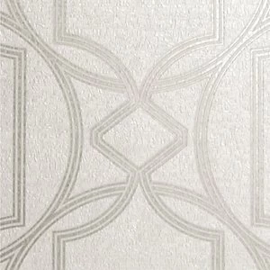 Image of Boutique Deco Geo Wallpaper Ivory - 10m