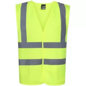 Image of Regatta Mens Hi-Vis Vest (XL) (Yellow)