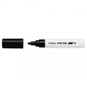Image of Pilot Pintor Medium Bullet Tip Paint Marker 4.5mm Black Single Pen