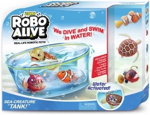 Image of Zuru Robo Alive Fish and Turtle Value Pack
