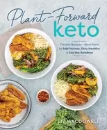 Image of plant forward keto flexible recipes and meal plans to add variety stay heal