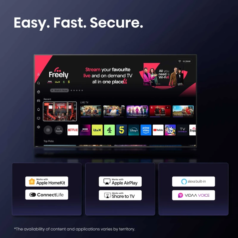 Image of Hisense E5Q 40" Full HD QLED Smart Freely TV - 40E5QTUK