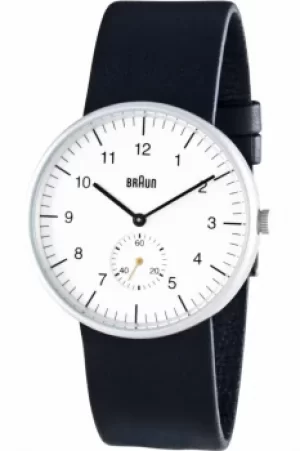 Image of Mens Braun BN0024 Classic Watch BN0024WHBKG