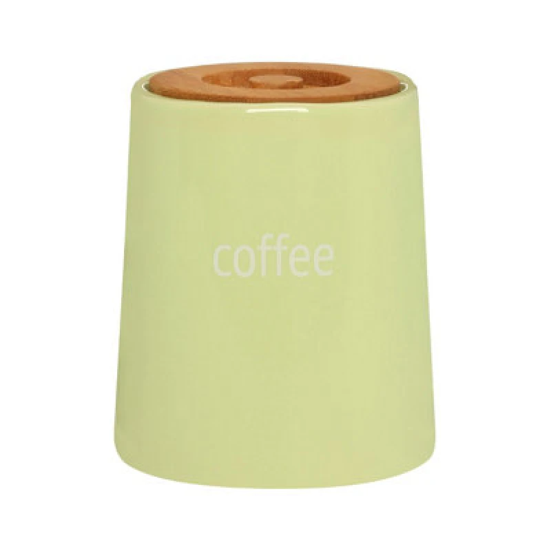 Image of Premier Housewares Maison by Premier Fletcher Ceramic Coffee Canister Green