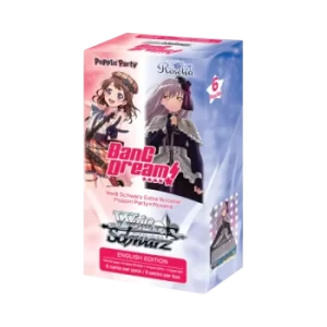 Image of Weis Schwarz WS Extra Booster Poppin'Party &times; Roselia (6 Packs)
