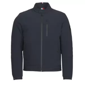 Image of Tommy Hilfiger STRETCH CAFE RACER mens Jacket in Blue - Sizes XXL,S,M,L,XL,3XL