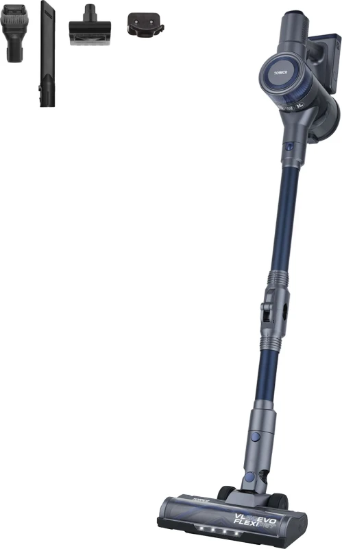 Image of Tower VL50 Evo Flexi Pet Cordless Vacuum Cleaner with up to 40 Minutes Run Time - Purple - T513015