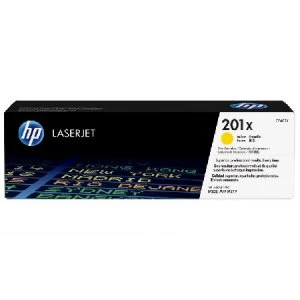 Image of HP 201X Yellow Laser Toner Ink Cartridge