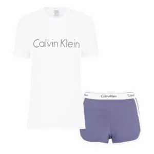 Image of Calvin Klein MCL Pyjama Short Set - Grey