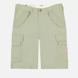 Image of Wrangler Casey Jones Cotton Cargo Shorts - W34