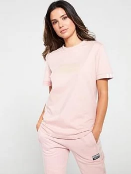 Image of adidas Originals Tee - Pink, Size 14, Women