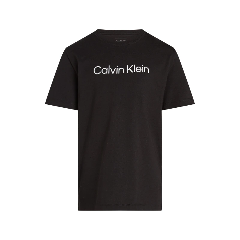Image of Calvin Klein Jeans Short-sleeved T-Shirt - Black 9 - 10 Years