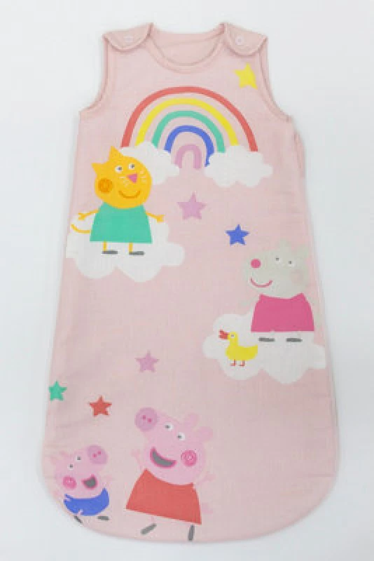 Image of Peppa Pig Peppa Pig My First Sleep Sack 0-6 Months Baby Blankets One Size Pink 72759699000