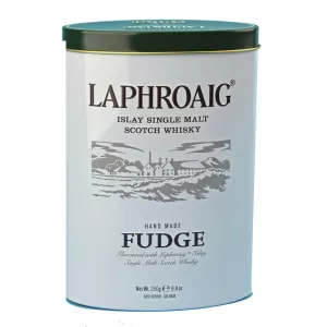 Image of Laphroaig Single Malt Scotch Whisky Flavoured Fudge Tin 250G