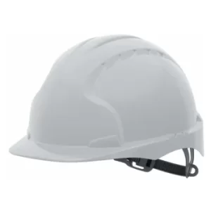 Image of JSP EVO2 Non-vented White Safety Helmet