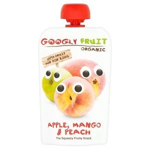 Image of Googly Fruit Apple Mango and Peach Squeezy