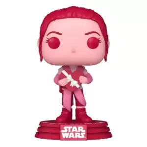 Image of Star Wars Valentines POP! Star Wars Vinyl Figure Rey 9 cm