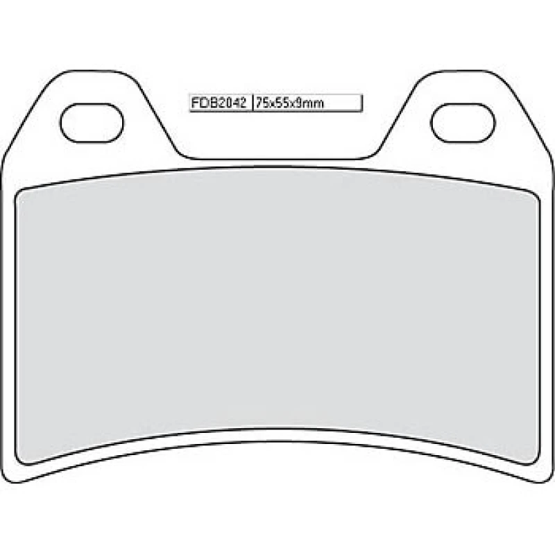 Image of FERODO Sintered lining FDB 2042 ST