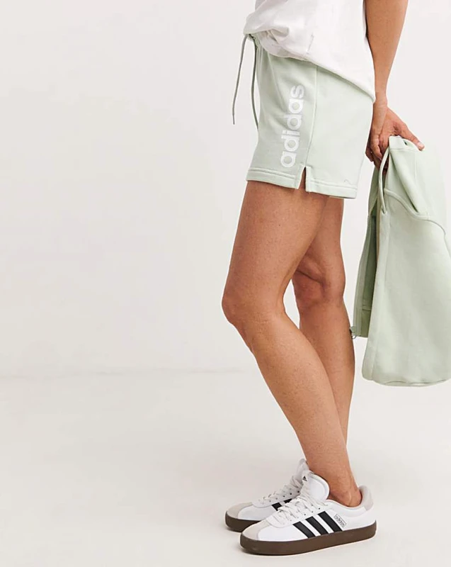 Image of Adidas adidas Essentials French Terry Shorts Green Female 1X 20/22 DI34704
