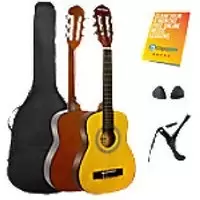 Image of 3rd Avenue Classical Guitar Rocket Series 1/4 Size Natural Set