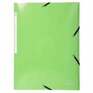 Image of Exacompta Iderama Elasticated 3 Flap Folder Maxi Capacity 600gsm Pack of 25, Purple