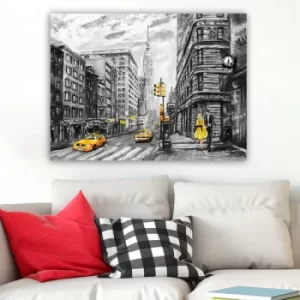 Image of 500504053_70100 Multicolor Decorative Canvas Painting