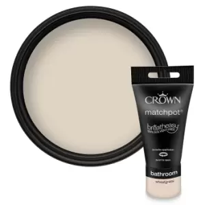 Image of Crown Breatheasy Bathroom - Wheatgrass - Mid Sheen Paint - 40ml