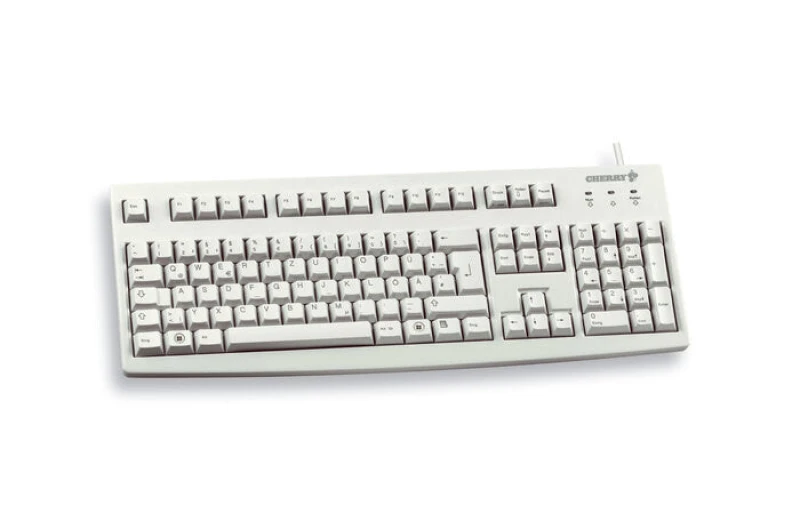 Image of Cherry CHERRY G83-6105LUNGB-0 keyboard Universal USB QWERTY English Grey G83-6105LUNGB-0