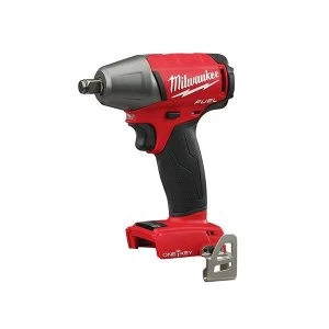 Image of Milwaukee Power Tools M18 ONEIWF12-0 Fuel ONE-KEY 1/2in FR Impact Wrench 18V Bare Unit